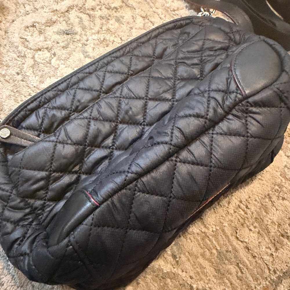 MZ Wallace Quilted Black Crossbody Bag - Picture 5 of 8